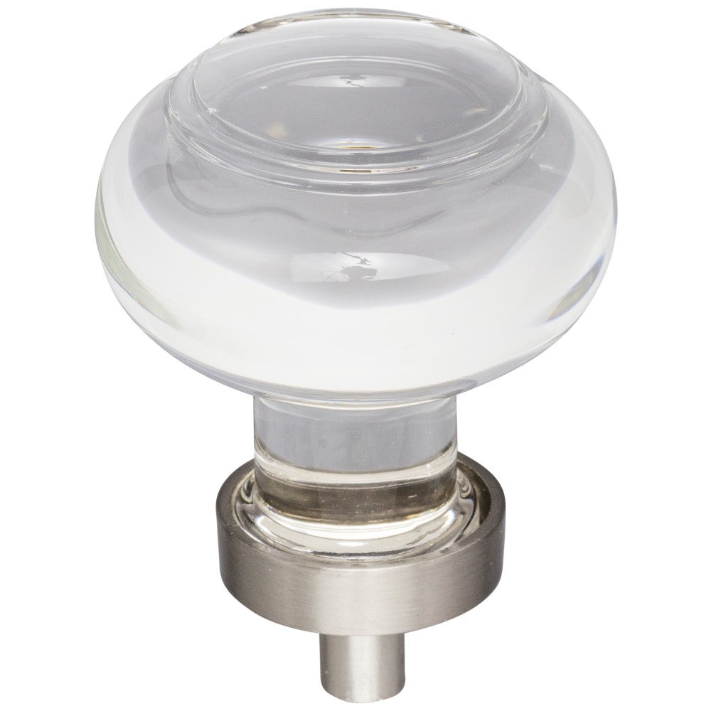 Harlow Button Glass Knob — Part G120-Knob