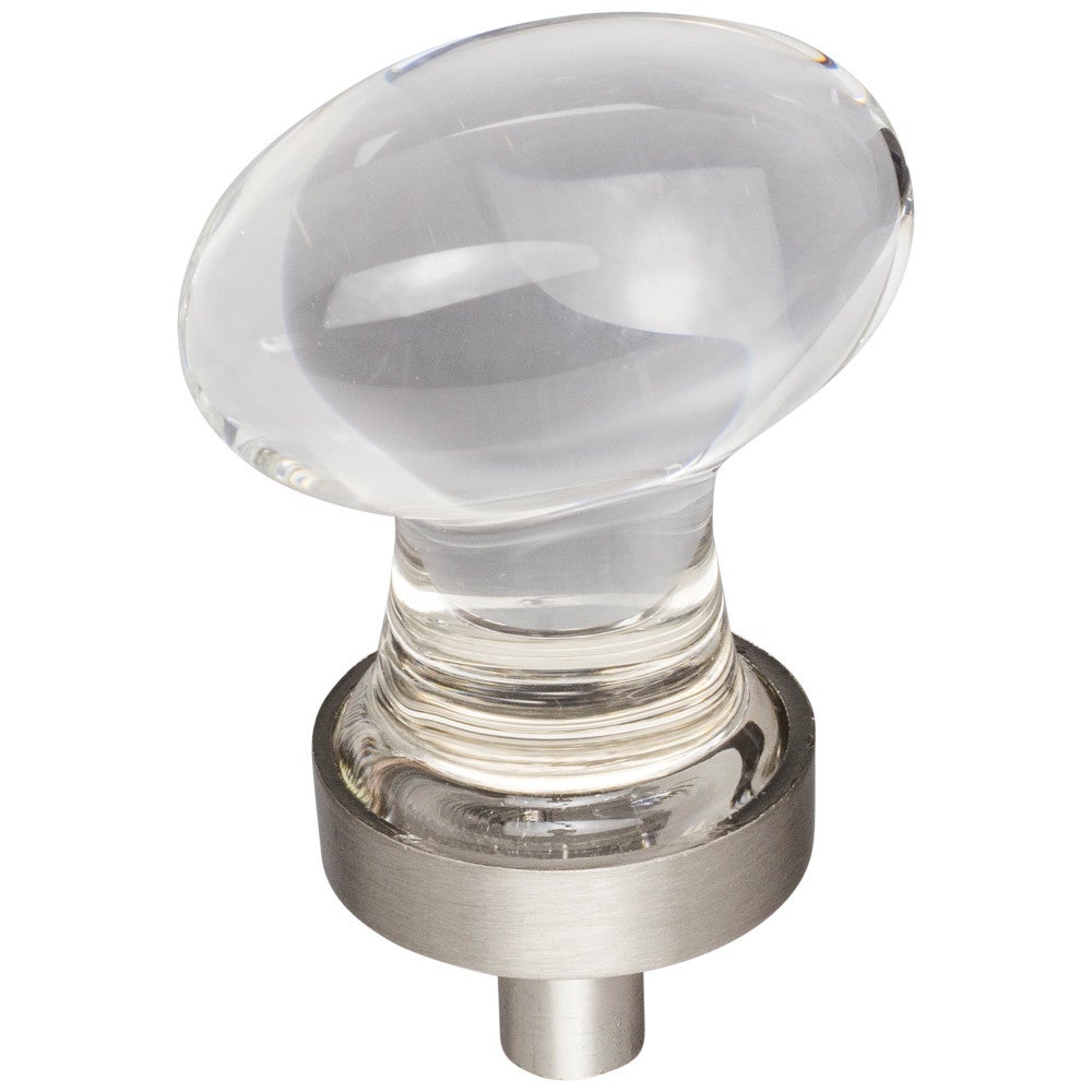 Harlow Football Glass Knob — Part G110-Knob