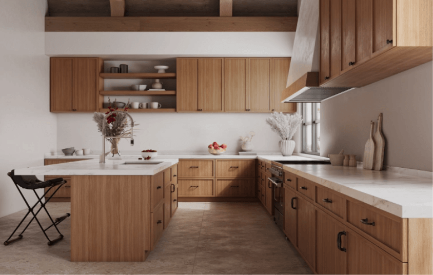 Petit Brown — Matrix cabinets finish, code PR