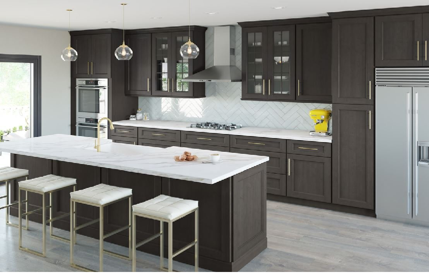 Town Square Grey — Matrix cabinets finish, code TS