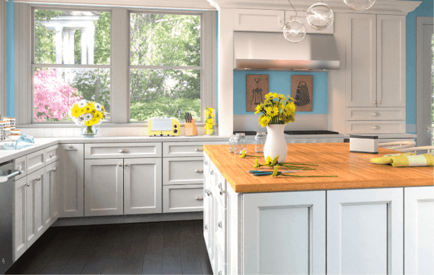 Uptown White — Matrix cabinets finish, code TW