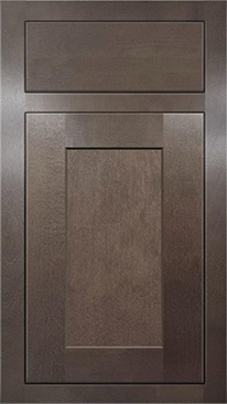 Inset Truffle Brown — Stock cabinet door style