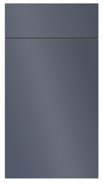 Matt Blue — Stock cabinet door style