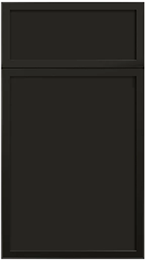 Newtown Charcoal Black — Stock cabinet door style