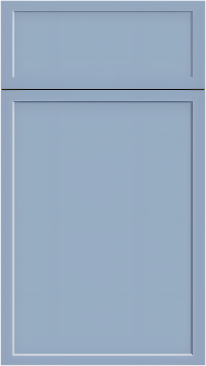 Newtown Lakeside Blue — Stock cabinet door style