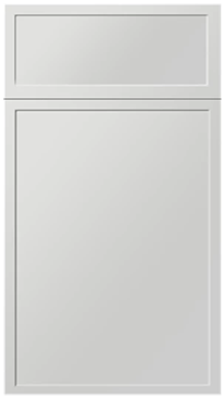 Newtown Origami White — Stock cabinet door style
