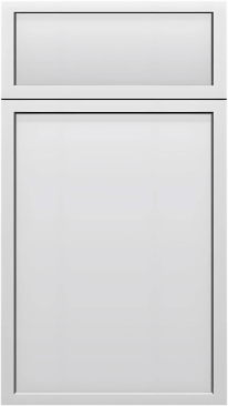 Newtown Silver Gray — Stock cabinet door style