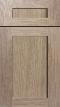 Shaker Cotton Oak — Stock cabinet door style