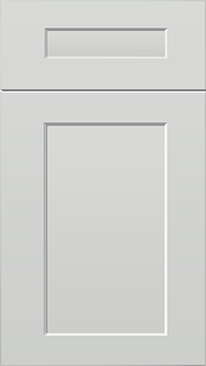 Shaker Origami White — Stock cabinet door style